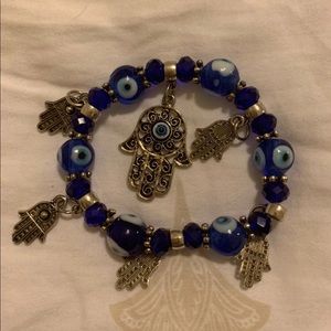 🛑🛑SOLD!!🛑🛑Hamza Evil Eye Bracelet